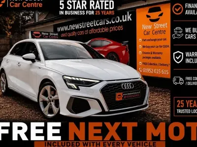 Used Audi A3 S-Line 110 HP (80 kW) 2021 Sedan