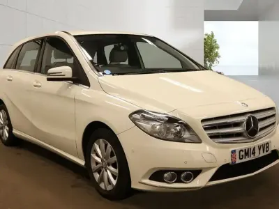Begagnad Mercedes B180 SE 109 HK (80 kW) 2014 Vit Minibuss