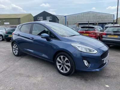 Used Ford Fiesta Trend 95 HP (69 kW) 2020 Blue Hatchback