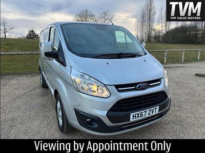 Silver Used 2017 Ford Transit Custom Limited Van | £10,975 (Fair price)