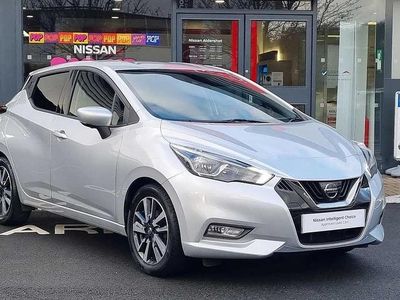 Silver Used 2017 Nissan Micra N-Connecta Hatchback | £8,000 (Fair price)