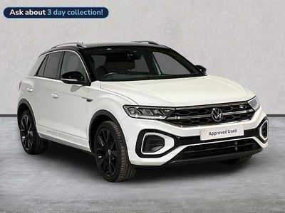 White Used 2023 VW T-Roc R-line SUV | £22,004 (Fair price)