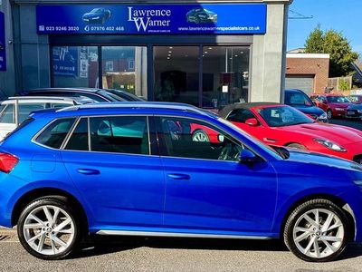 Blue Used 2022 Skoda Kamiq SE L Executive SUV | £15,975 (Fair price)