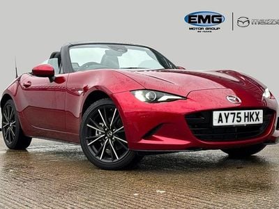 New Mazda MX5 Exclusive-Line 184 HP (135 kW) 2025 Red Cabriolet