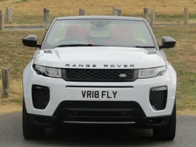 Used Land Rover Range Rover evoque HSE Dynamic 2018 White Cabriolet