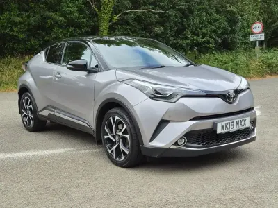 Used Toyota C-HR 115 HP (84 kW) 2018 Silver SUV