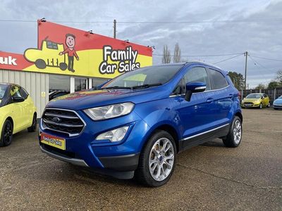 Used Ford Ecosport Titanium 2018 Blue SUV