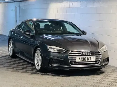 Used Audi A5 S-Line 2018 Grey Coupe