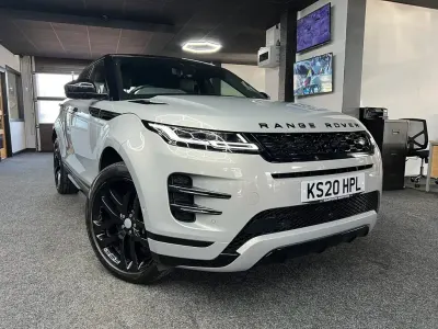 Used Land Rover Range Rover evoque HSE Dynamic 240 HP (176 kW) 2020 Silver SUV