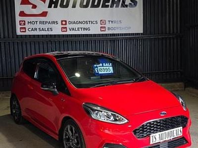 Used Ford Fiesta ST-Line X 140 HP (102 kW) 2018 Red Hatchback