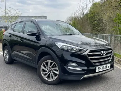 Używany Hyundai Tucson SE 116 KM (85 kW) 2016 Czarny SUV