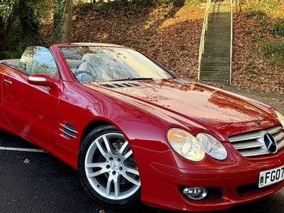Red Used 2007 Mercedes SL350 Cabriolet | £10,490 (Fair price)