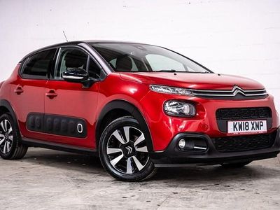Used Citroën C3 Flair 100 HP (73 kW) 2018 Red Hatchback