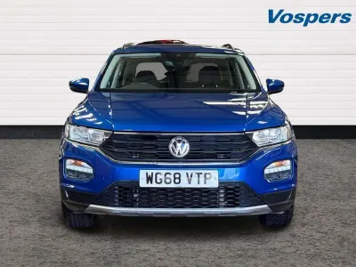 Usado VW T-Roc SE 150 CV (110 kW) 2019 Azul SUV