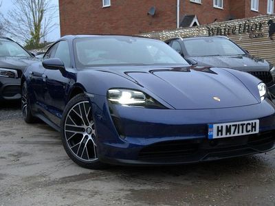 Blue Used 2021 Porsche Taycan Performance Package Sedan | £39,000 (Fair price)