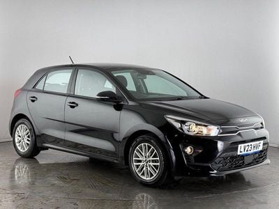 Used Kia Rio 84 HP (61 kW) 2022 Black Hatchback
