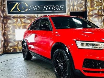 Used Audi Q3 Black Edition 150 HP (110 kW) 2018 Red SUV