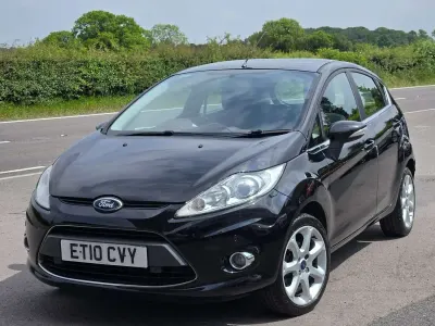 Used Ford Fiesta Zetec 67 HP (49 kW) 2010 Black Hatchback