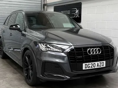 Used Audi Q7 Black Edition 2020 Grey SUV