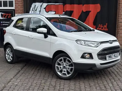 Used Ford Ecosport Titanium 95 HP (69 kW) 2018 White SUV