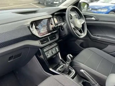 Used VW T-Cross Black Edition 95 HP (69 kW) 2023 Smokey grey metallic SUV