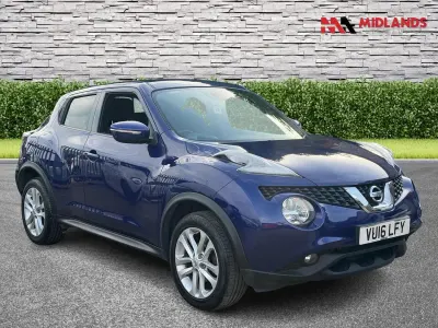 Used Nissan Juke N-Connecta 115 HP (84 kW) 2016 Blue SUV