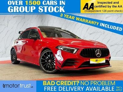 Used Mercedes A35 AMG Premium Plus 2019 Red Hatchback