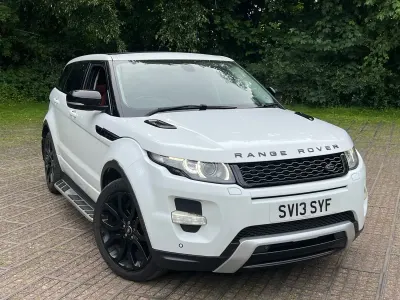 Used Land Rover Range Rover evoque Dynamic 190 HP (139 kW) 2013 White SUV