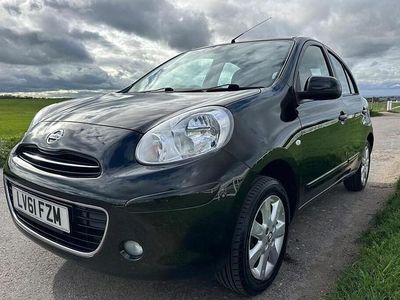 Black Used 2011 Nissan Micra Tekna Hatchback | £4,495 (Fair price)