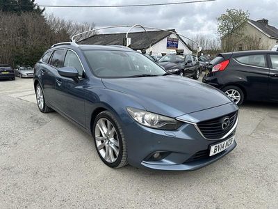 Begagnad Mazda 6 Inclusive 150 HK (110 kW) 2014 Blå Kombi
