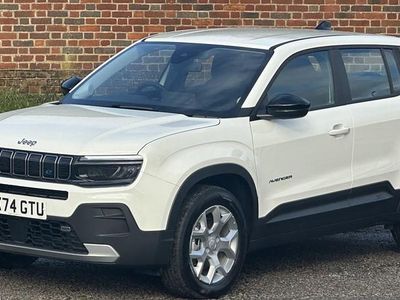 White Used 2024 Jeep Avenger Altitude SUV | £19,999 (A bit pricey)