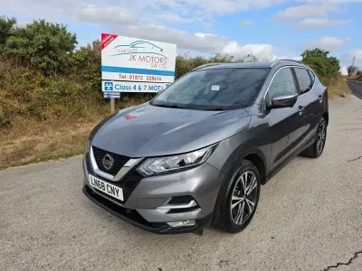 Used Nissan Qashqai N-Connecta 140 HP (102 kW) 2018 Grey SUV