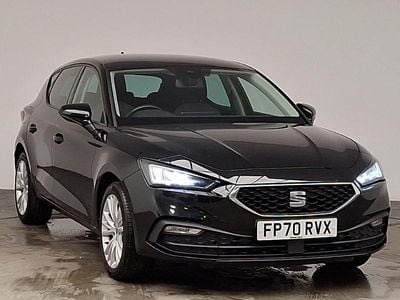 Used Seat Leon SE Dynamic 110 HP (80 kW) 2020 Black Hatchback