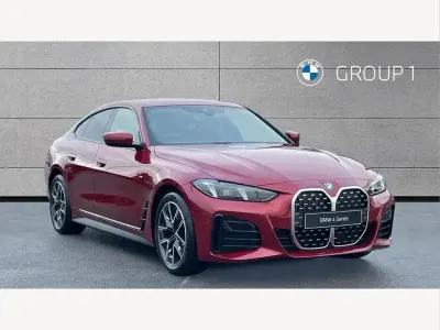 New BMW 420 M Sport 180 HP (132 kW) 2026 Red Coupe