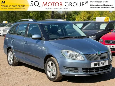Usado Skoda Fabia SE 105 HP (77 kW) 2011 Cinzento Carrinha