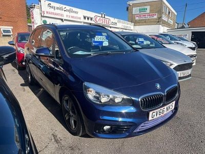 Used BMW 216 Sport Line 2016 Blue Estate