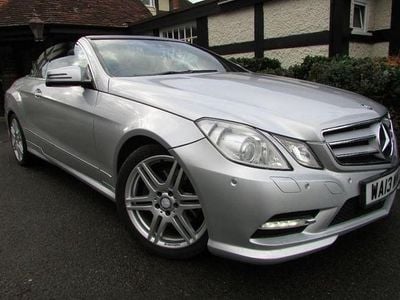 Silver Used 2013 Mercedes E350 Cabriolet | £6,749 (Good price)