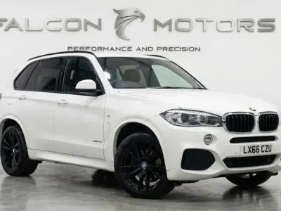Used BMW X5 M Sport 258 HP (189 kW) 2016 White SUV