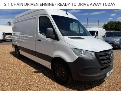 Used Mercedes Sprinter 163 HP (119 kW) 2019 White Van