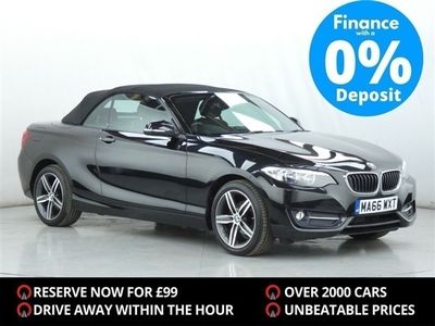 used BMW 218 2 Series 1.5 I SPORT 2d 134 BHP