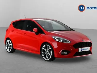 Used Ford Fiesta ST-Line X 125 HP (91 kW) 2021 Red Hatchback