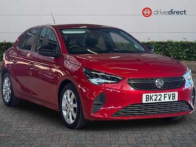 Used Vauxhall Corsa Edition 100 HP (73 kW) 2022 Red Hatchback