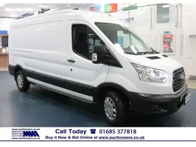 Used Ford Transit 130 HP (95 kW) 2018 White Van