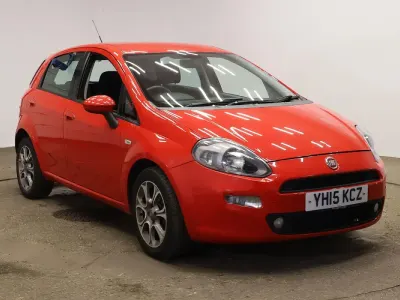 Used Fiat Punto Easy 2015 Red Hatchback