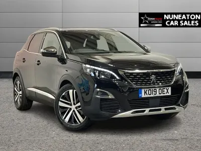 Used Peugeot 3008 GT 180 HP (132 kW) 2019 Black SUV