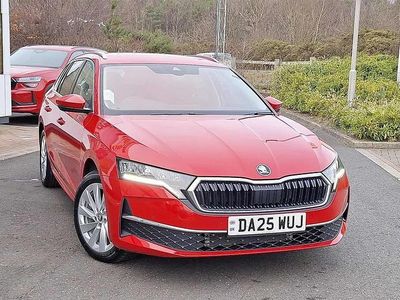 Used Skoda Octavia SE L 147 HP (108 kW) 2025 Velvet red metallic Estate