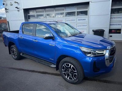 Used Toyota HiLux 150 HP (110 kW) 2021 Blue Pickup