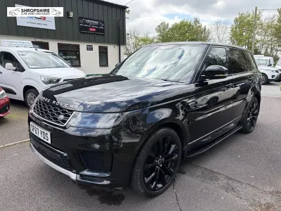 Used Land Rover Range Rover Sport HSE 306 HP (225 kW) 2018 Black SUV
