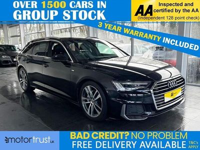 Used Audi A6 S-Line 204 HP (150 kW) 2019 Black Estate