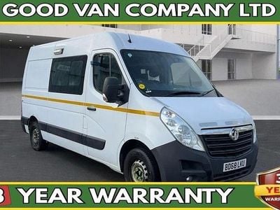 Used Vauxhall Movano 2018 White MPV